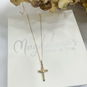 Cadena Cristo Oro Laminado