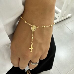 Denario Milagrosa Oro Laminado