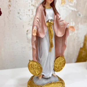Virgen de la Medalla Milagrosa 15cm