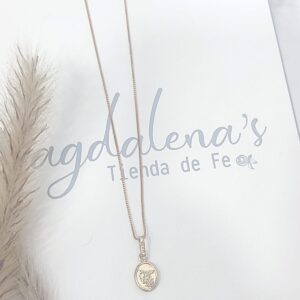 Cadena Oro Laminado San Miguel Arcángel.