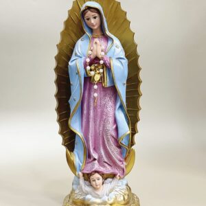 Virgen de Guadalupe Rayos 30cm