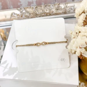 Pulsera Oro Lamina Infinito