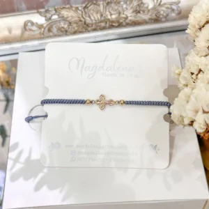 Pulsera Oro Lamino Cruz