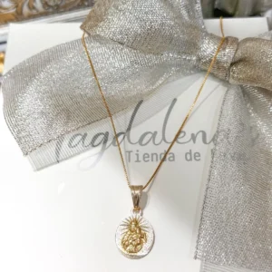 Cadena Oro Plata Virgen Del Carmen