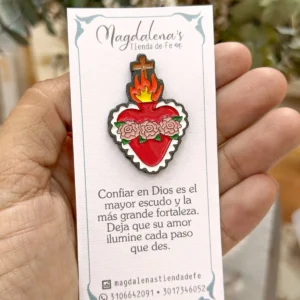 Pin Corazón de Jesús.