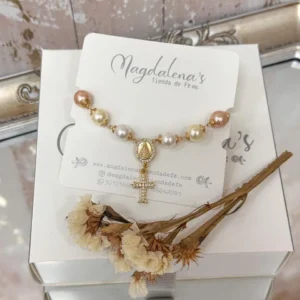 Denario perlas pastel