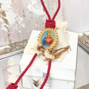 Bendicion del hogar Sagrado Corazón de Maria.