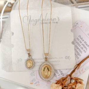 Cadena Oro Plata Milagrosa