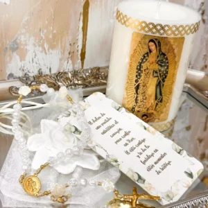 Kit  oración Guadalupe.