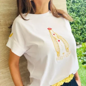 Camiseta Fátima Dorada